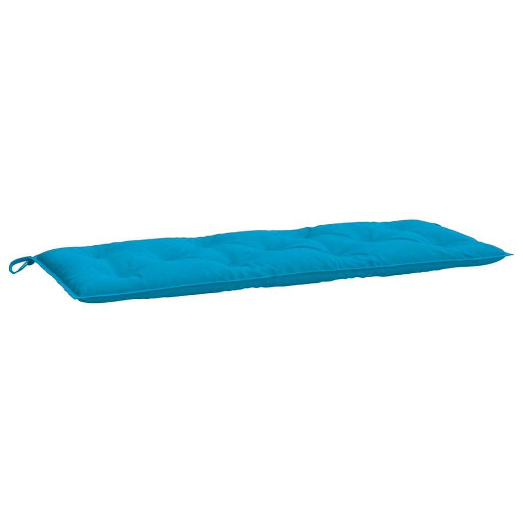 Gartenbank-Auflage Hellblau 120x50x7 cm Oxford-Gewebe