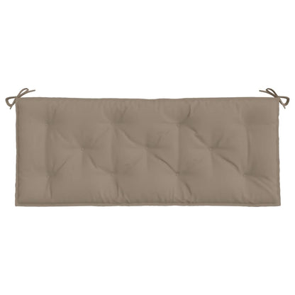 Gartenbank-Auflage Taupe 120x50x7 cm Oxford-Gewebe