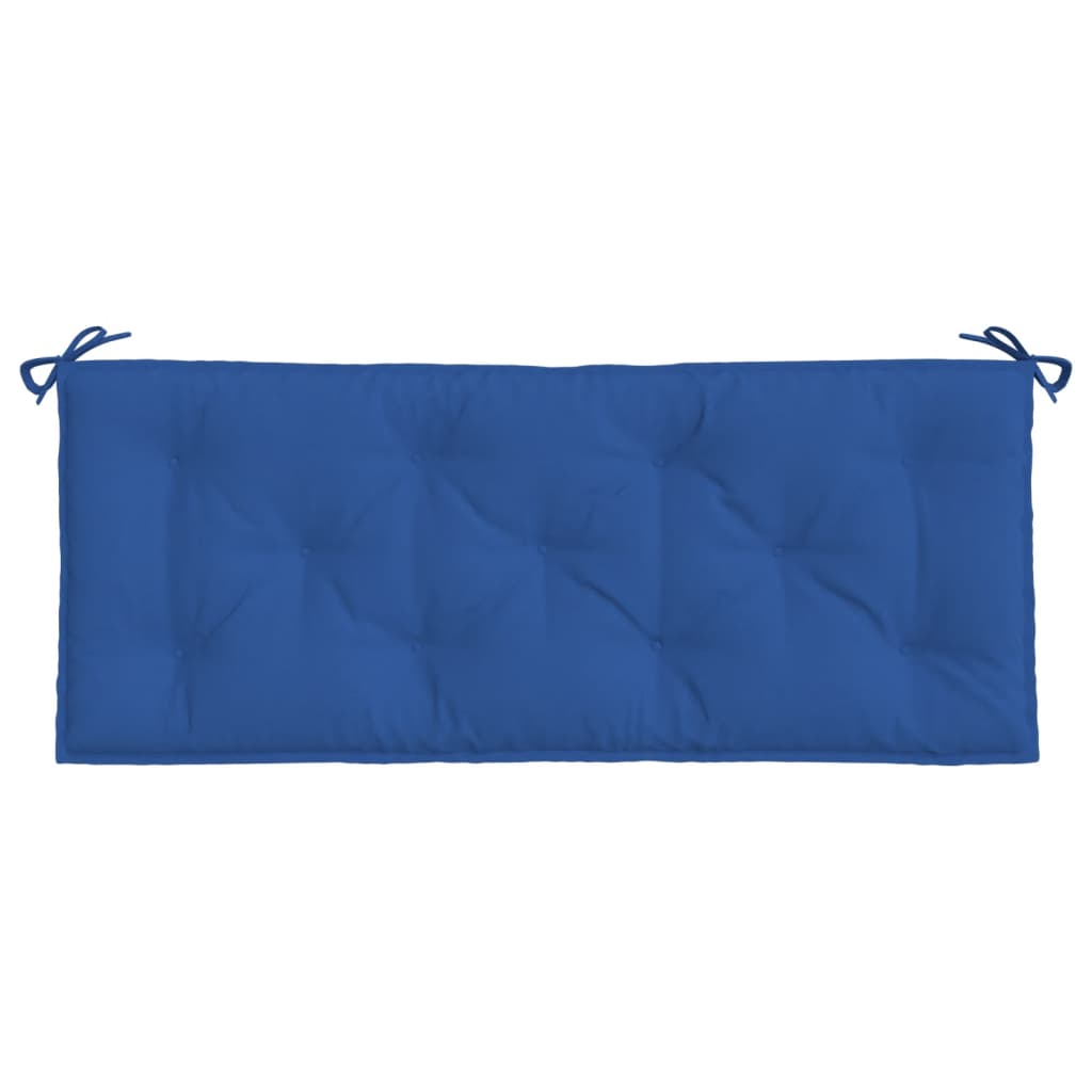 Gartenbank-Auflage Blau 120x50x7 cm Oxford-Gewebe