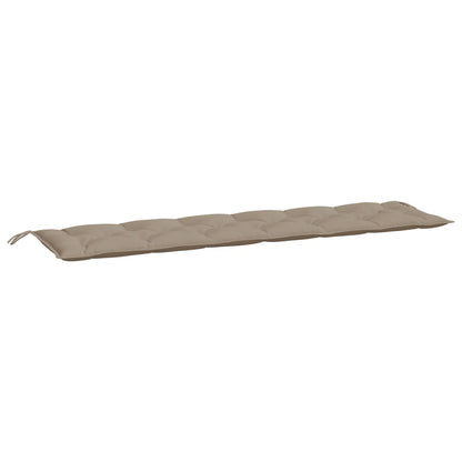 Gartenbank-Auflage Taupe 200x50x7 cm Oxford-Gewebe