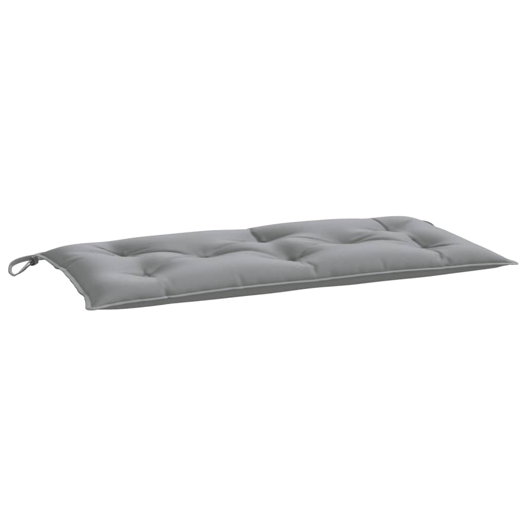 Gartenbank-Auflagen 2 Stk. Grau 100x50x7 cm Oxford-Gewebe