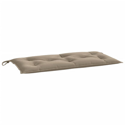 Gartenbank-Auflagen 2 Stk. Taupe 100x50x7 cm Oxford-Gewebe