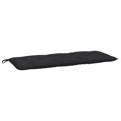 Gartenbank-Auflagen 2 Stk. Schwarz 120x50x7 cm Oxford-Gewebe