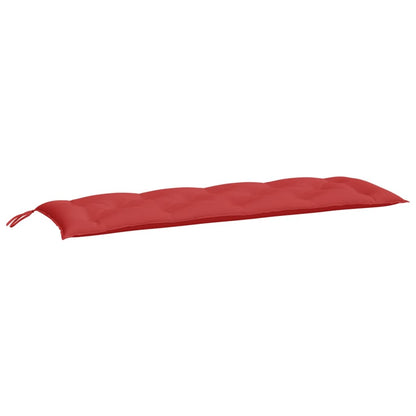 Gartenbank-Auflagen 2 Stk. Rot 150x50x7 cm Oxford-Gewebe