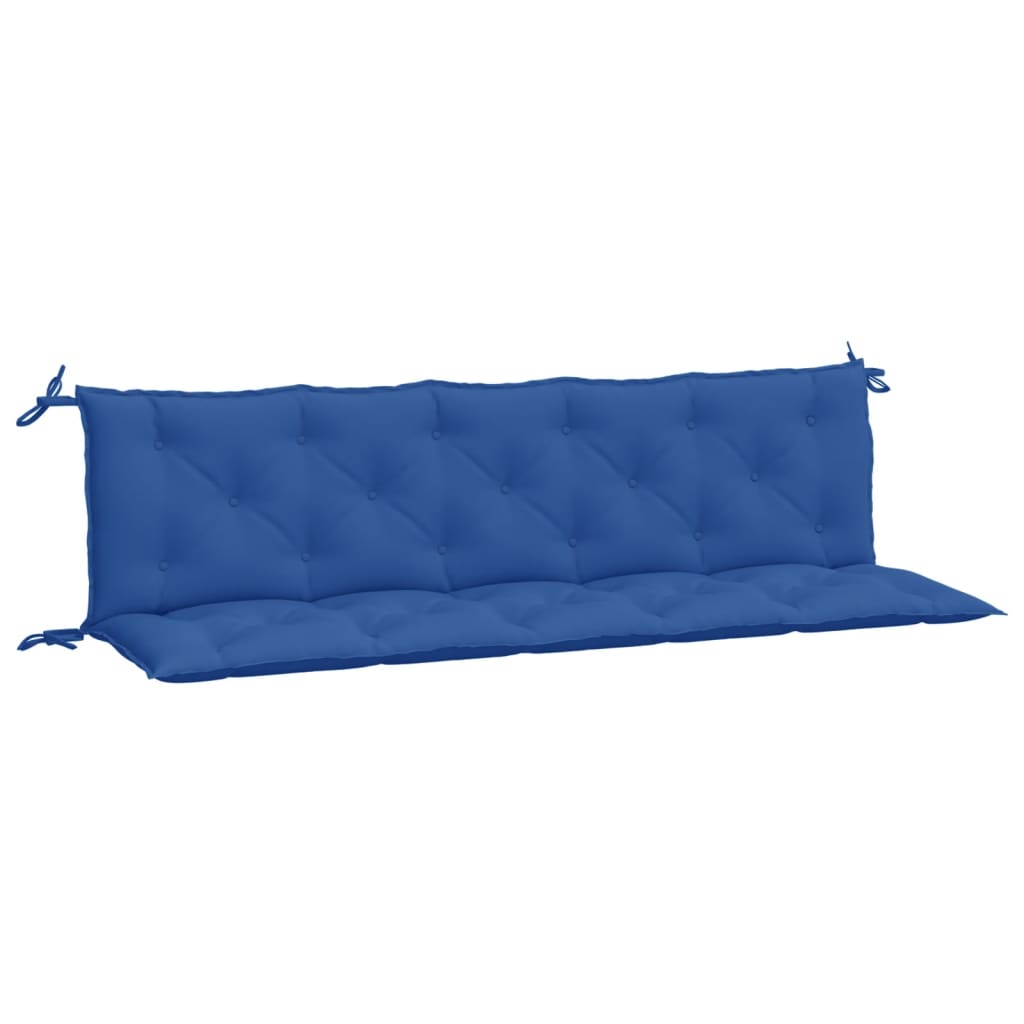 Gartenbank-Auflagen 2 Stk. Blau 180x50x7 cm Oxford-Gewebe