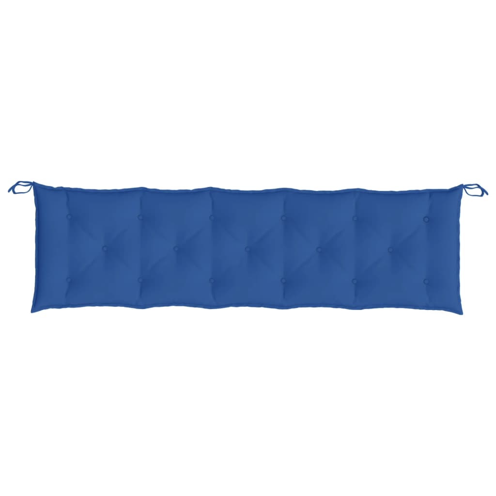 Gartenbank-Auflagen 2 Stk. Blau 180x50x7 cm Oxford-Gewebe