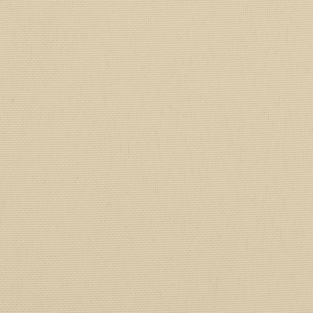 Gartenbank-Auflagen 2 Stk. Beige 200x50x7 cm Oxford-Gewebe