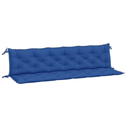 Gartenbank-Auflagen 2 Stk. Blau 200x50x7 cm Oxford-Gewebe