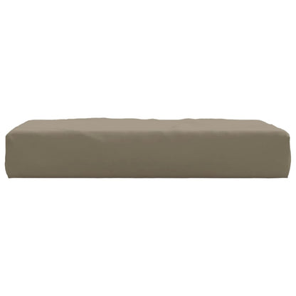 Palettenkissen Taupe 60x60x8 cm Oxford-Gewebe