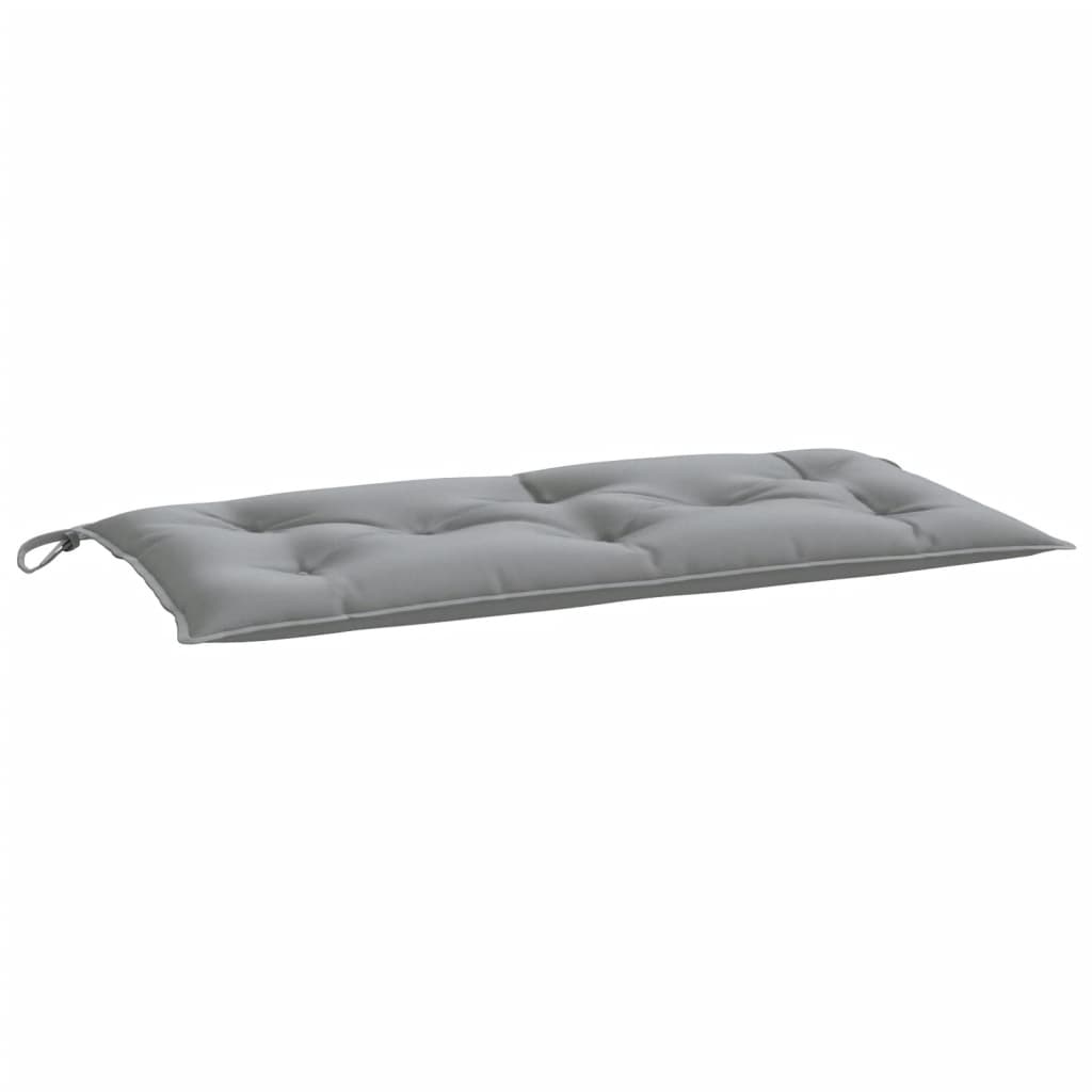 Gartenbank-Auflage Grau 110x50x7 cm Oxford-Gewebe