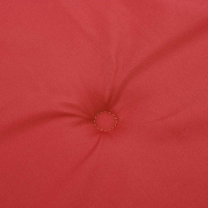 Cuscini per sedia con schienale alto, 6 pezzi, tessuto Oxford rosso
