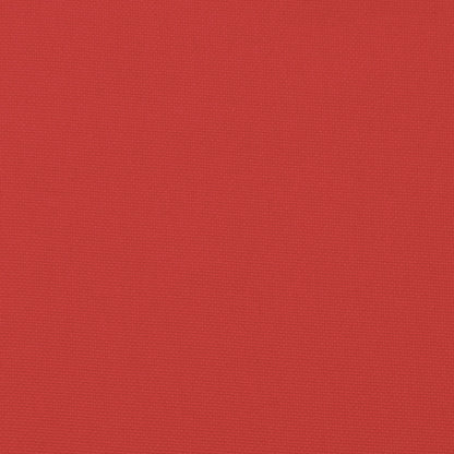 Cuscini per sedia con schienale alto, 6 pezzi, tessuto Oxford rosso