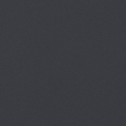 Kissen Rund Schwarz Ø 60 x 11 cm Oxford-Gewebe