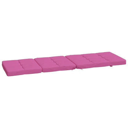 Liegestuhl-Auflagen 2 Stk. Rosa Oxford-Gewebe