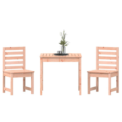 3-tlg. Garten-Bistro-Set Massivholz Douglasie