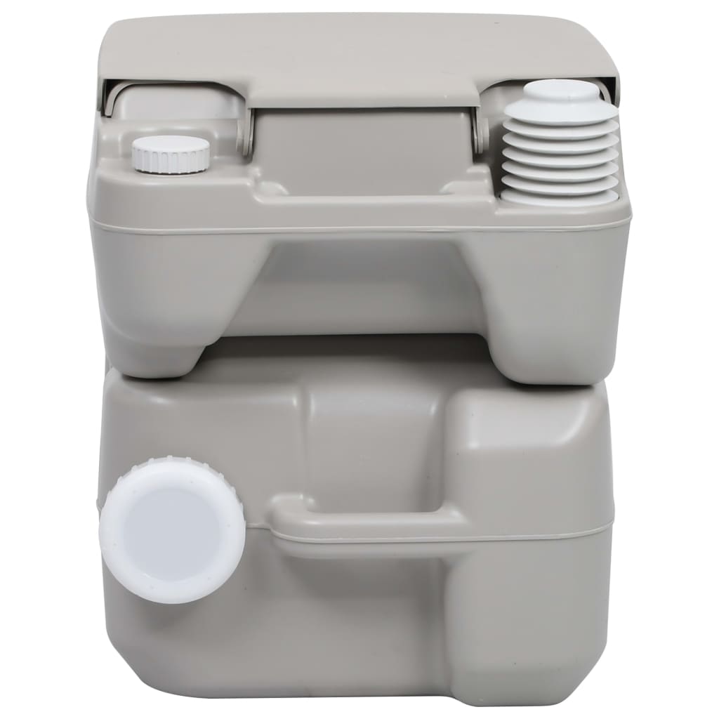 Tragbare Campingtoilette mit Waschbecken