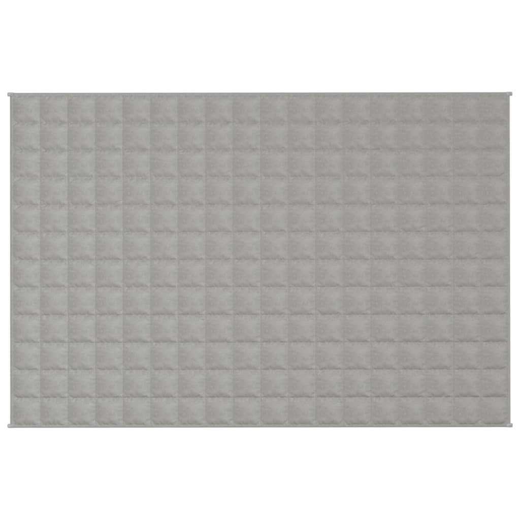 Gewichtsdecke Grau 122x183 cm 9 kg Stoff