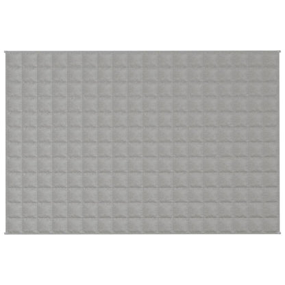 Gewichtsdecke Grau 122x183 cm 9 kg Stoff