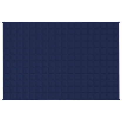 Gewichtsdecke Blau 122x183 cm 5 kg Stoff