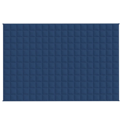 Gewichtsdecke Blau 122x183 cm 5 kg Stoff