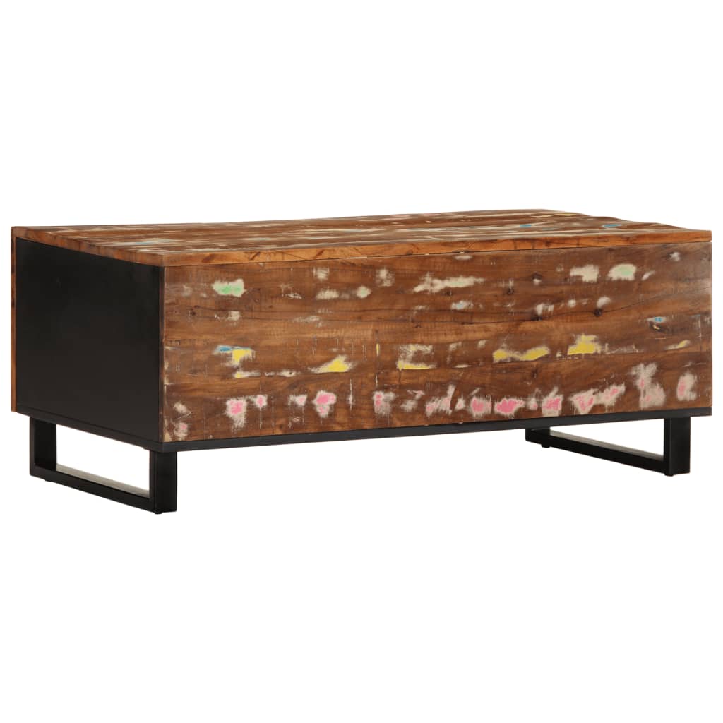 Couchtisch 100x54x40 cm Altholz Massiv & Holzwerkstoff