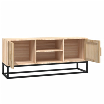 TV-Schrank 105x30x45 cm Holzwerkstoff und Eisen