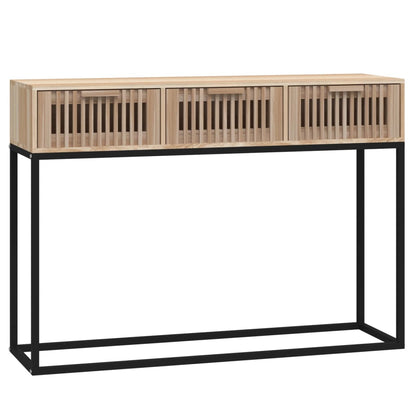 Konsolentisch 105x30x75 cm Holzwerkstoff und Eisen