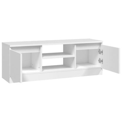 TV-Schrank mit Tür Weiß 102x30x36 cm