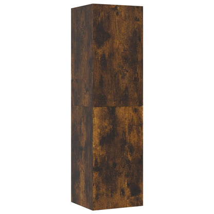 TV-Wandschrank Räuchereiche 30,5x30x110 cm