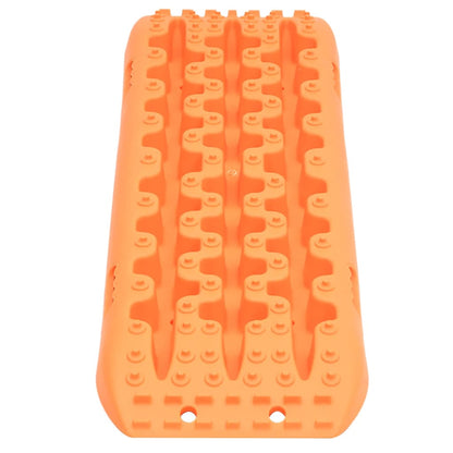 Traktionsmatten 2 Stk. Orange 106x30,5x7 cm Nylon