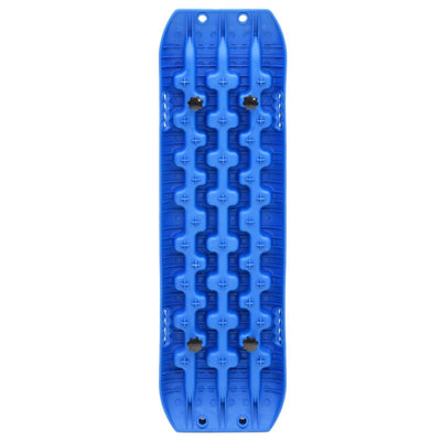 Traktionsmatten 2 Stk. Blau 106x30,5x7 cm Nylon