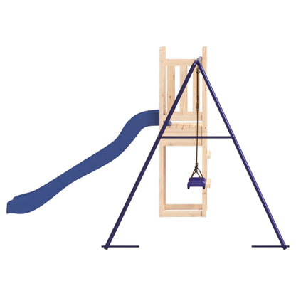 Torre da gioco in legno di pino impregnato