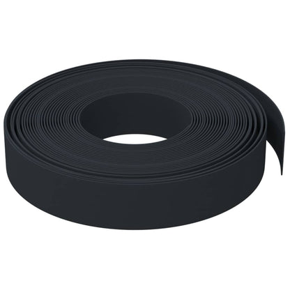 Rasenkanten 2 Stk. Schwarz 10 m 10 cm Polyethylen