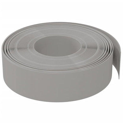 Rasenkanten 3 Stk. Grau 10 m 15 cm Polyethylen