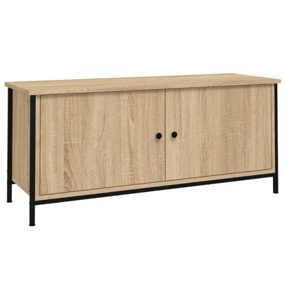 TV-Schrank mit Türen Sonoma-Eiche 102x35x45 cm Holzwerkstoff