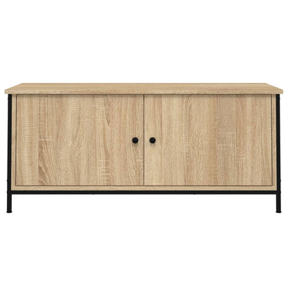 TV-Schrank mit Türen Sonoma-Eiche 102x35x45 cm Holzwerkstoff