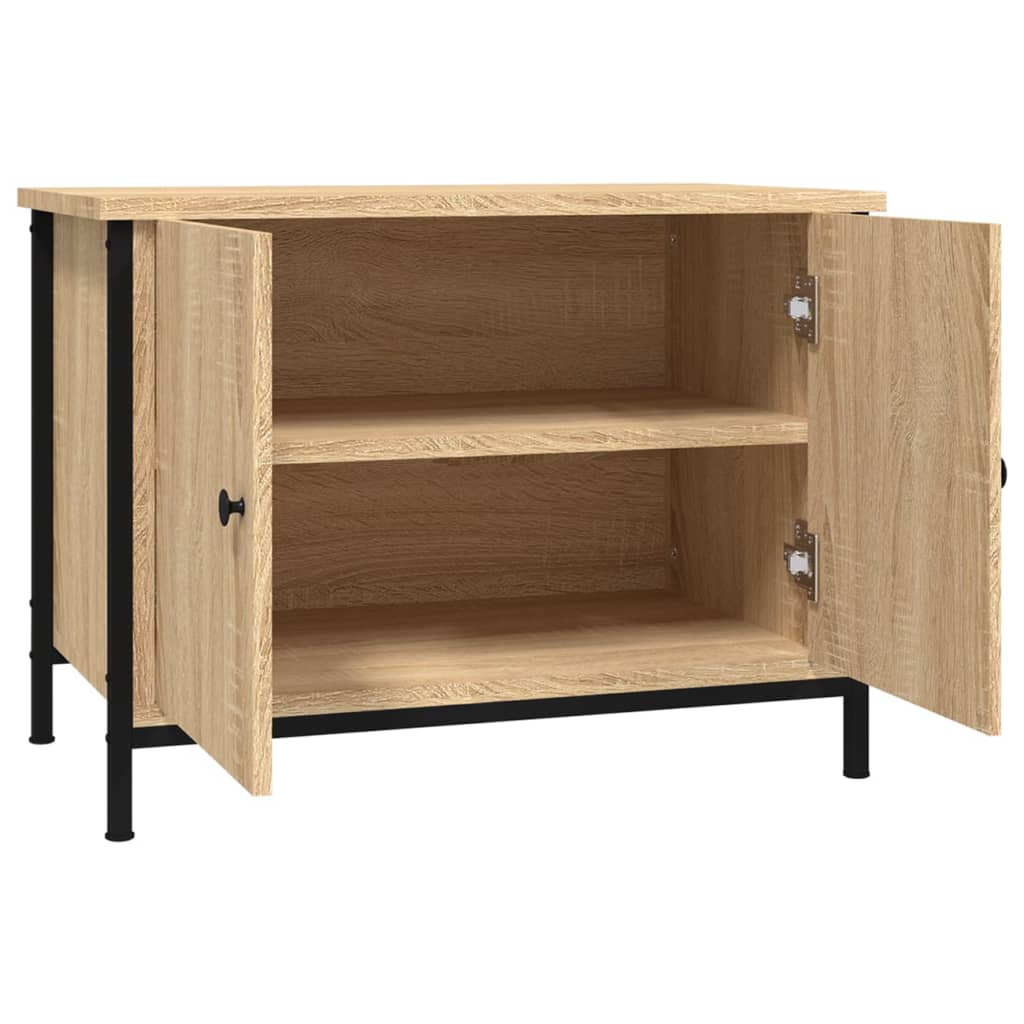 TV-Schrank mit Türen Sonoma-Eiche 60x35x45 cm Holzwerkstoff