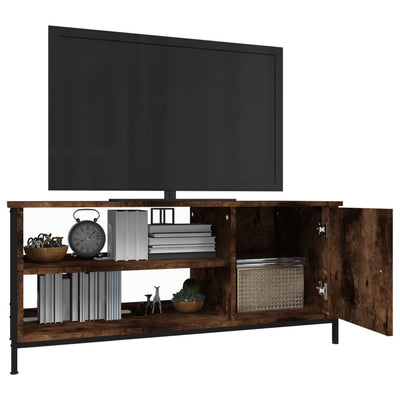 TV-Schrank Räuchereiche 100x40x45 cm Holzwerkstoff