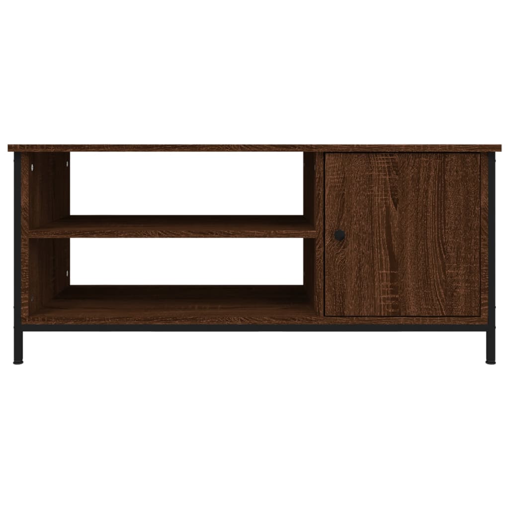 TV-Schrank Braun Eichen-Optik 100x40x45 cm Holzwerkstoff