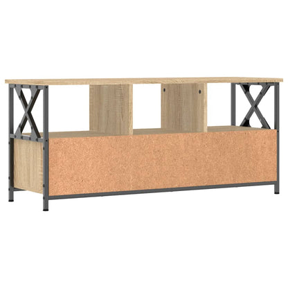 TV-Schrank Sonoma Eiche 102x33x45 cm Holzwerkstoff & Eisen