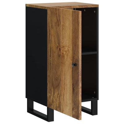 Sideboard mit Tür 40x31x75 cm Massivholz Mango