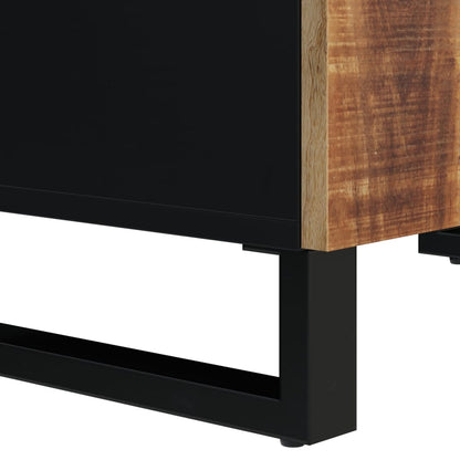 Sideboard mit 4 Türen 60x33x75 cm Massivholz Mango