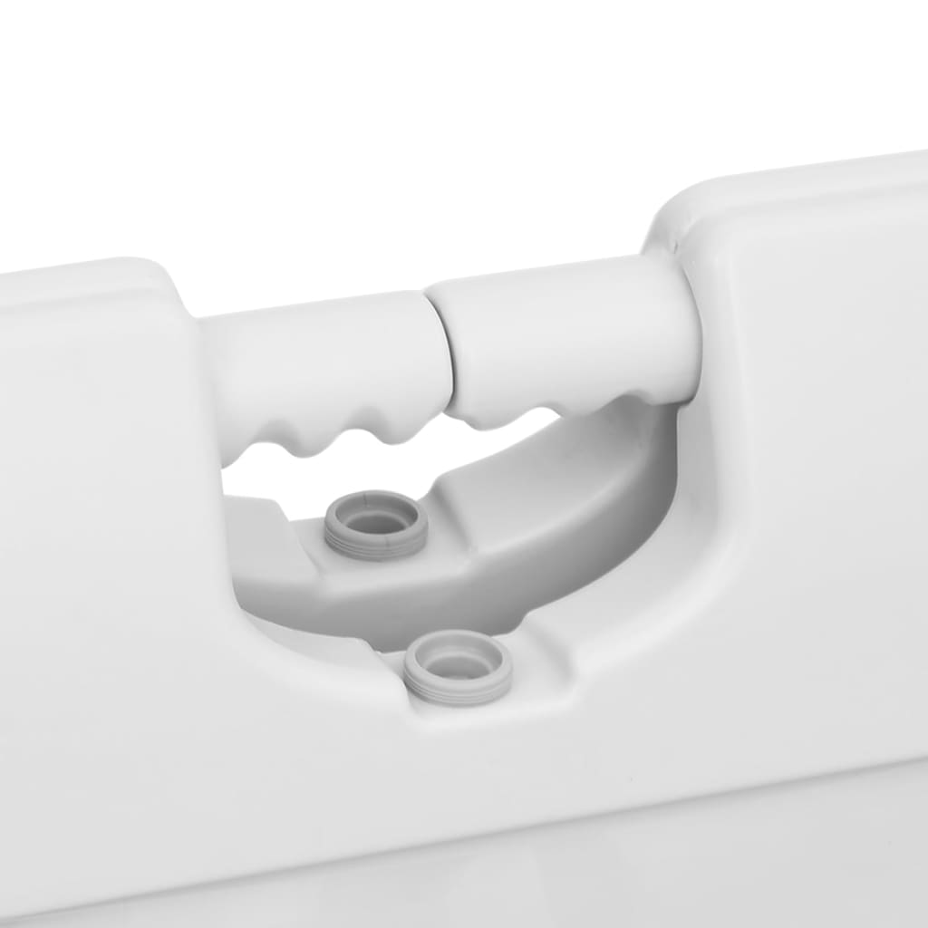 Kundenstopper Grau 45x7x84,5 cm HDPE