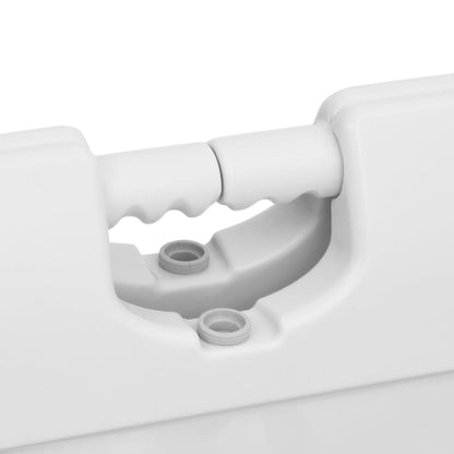 Kundenstopper Grau 45x7x84,5 cm HDPE