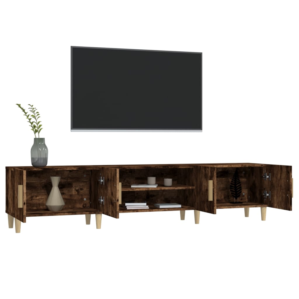 TV-Schrank Räuchereiche 180x31,5x40 cm Holzwerkstoff