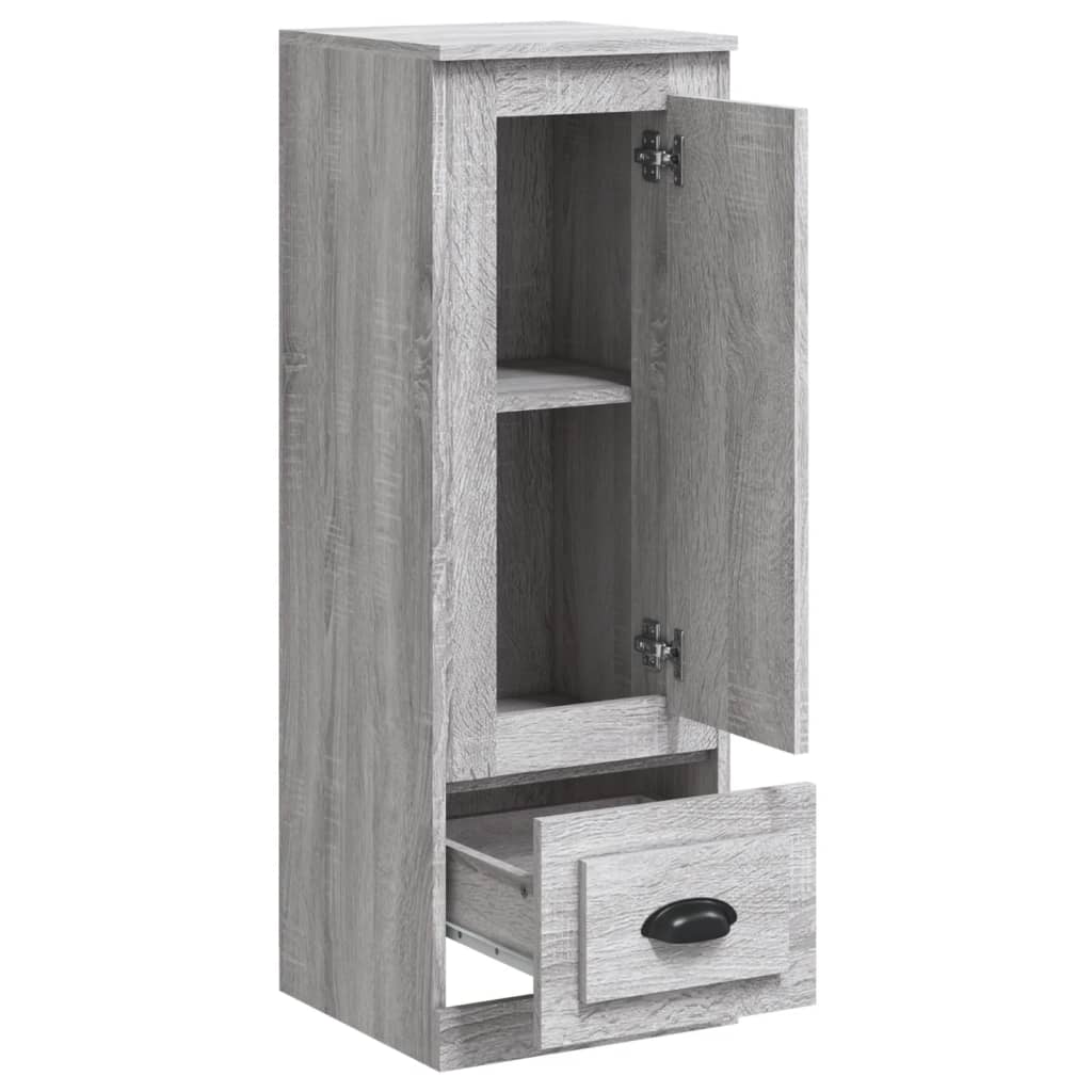 Highboard Grau Sonoma 36x35,5x103,5 cm Holzwerkstoff