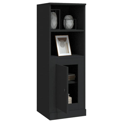 Highboard Schwarz 36x35,5x103,5 cm Holzwerkstoff