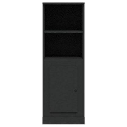 Highboard Schwarz 36x35,5x103,5 cm Holzwerkstoff