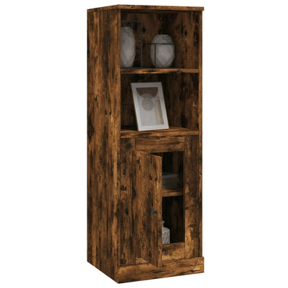 Highboard Räuchereiche 36x35,5x103,5 cm Holzwerkstoff