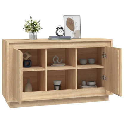 Sideboard Sonoma-Eiche 102x35x60 cm Holzwerkstoff